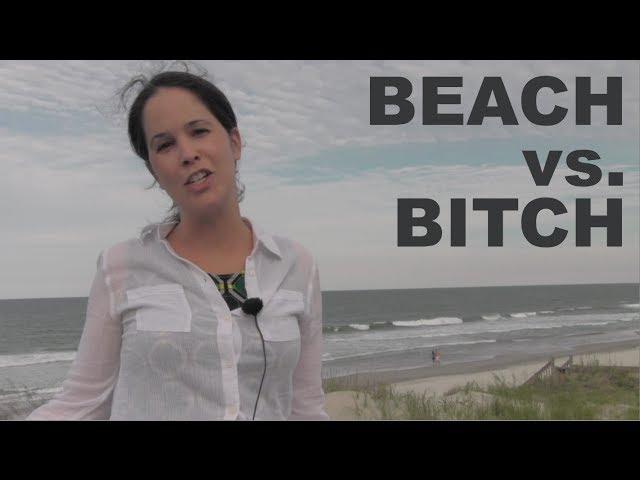How to Say BEACH vs. BITCH and SHEET vs. SHIT -- American English