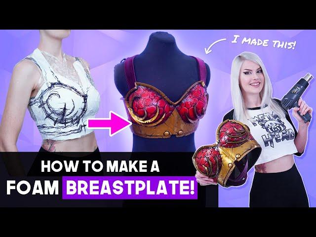 Cosplay Breastplate Tutorial! EVA Foam Armor