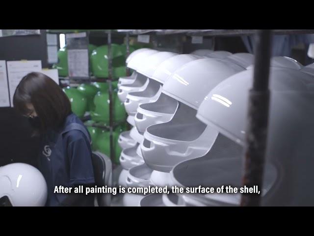 Arai's Craftsmanship Factory Tour - Final Painting Process