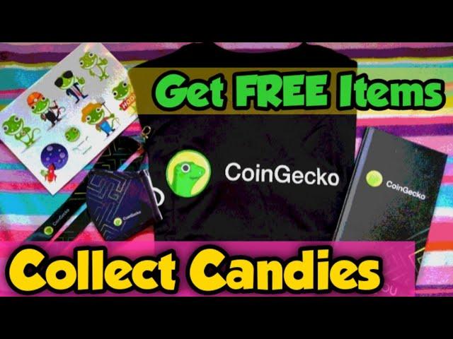 CoinGecko Candies and Rewards Tutorial | CoinGecko Swag Pack Unboxing | Get Freebies from CoinGecko