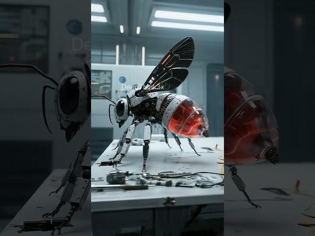 A Robotic Bee with Exposed Circuitry!