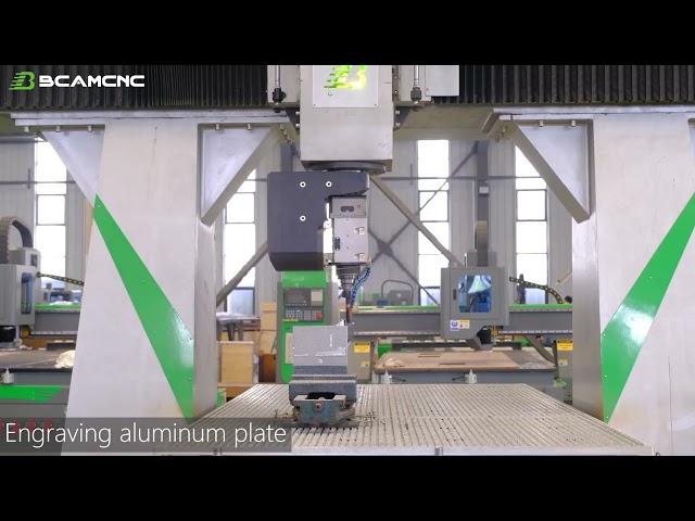 BCM1530D 5 Axis CNC Router Aluminum Table