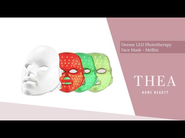 How to use Deesse LED Phototherapy Face Mask - Mellite