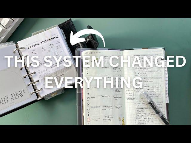 The planner SYSTEM that CHANGED EVERYTHING!