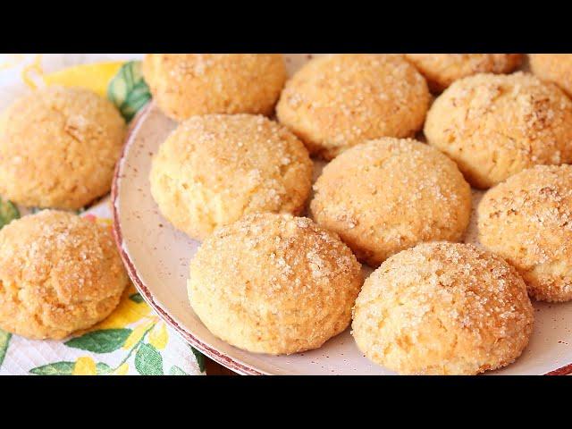 Tender, crumbly lemon cookies with filling. Cookie recipe.