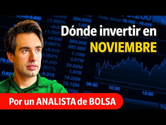 3 RECOMENDACIONES de INVERSIÓN para noviembre | Análisis de la bolsa de valores