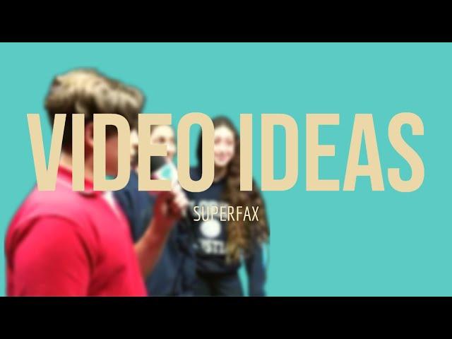 SUPERFAX: Video Ideas Interviews | ​⁠​⁠@1kFate @adammesa6073 | Middle School