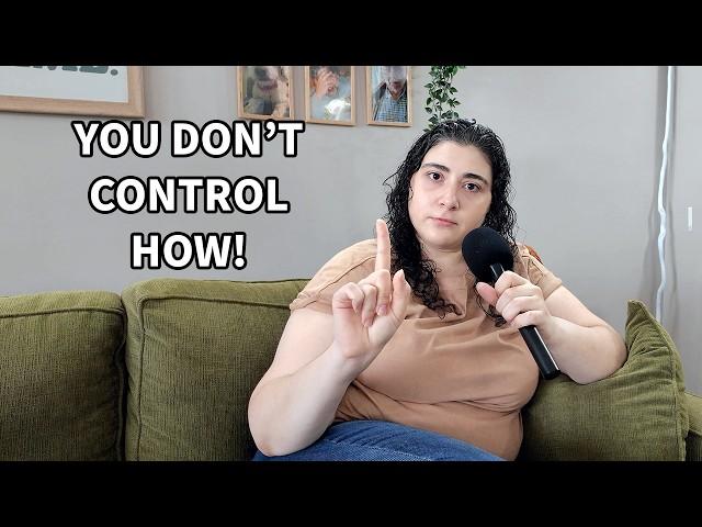 Stop Trying To Control *HOW* You Manifest | Law of detachment and taking inspired action