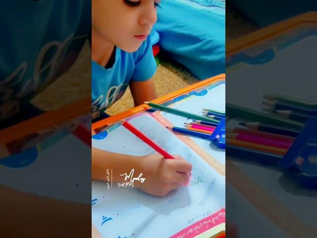 Areel's Drawing Skills #drawing #draw #colour #enjoy #ytshots #shorts #fyp #fypyoutube #drawingvideo