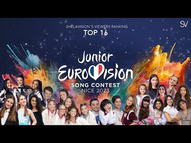 Junior Eurovision 2023: Our Top 16 (ShelaVision's Viewers Ranking)