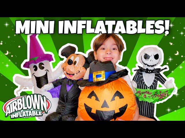 New Airblown AIRDORABLES Mini Halloween Inflatable Blow UPs Are Super Cute! Halloween Shopping 2021