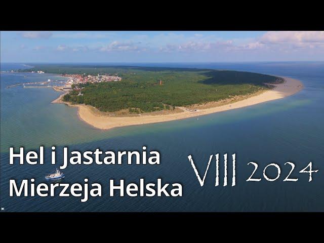 NIESAMOWITY Hel/Jastarnia/Mierzeja Helska z DRONA w 4K!