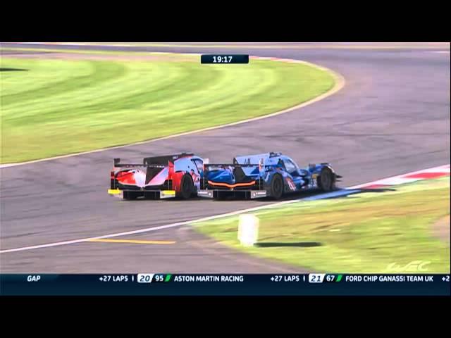 Now THAT's racing! LMP2 race action by Alpine Baxi Vs Manor'