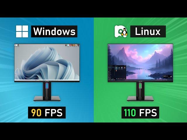 Linux is now FASTER than Windows!! Linux vs Windows - 2025 Gaming Benchmarks