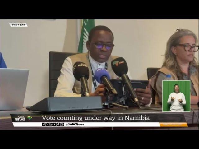 Namibia Elections | Vote counting is under way - Sophie Mokoena shares more