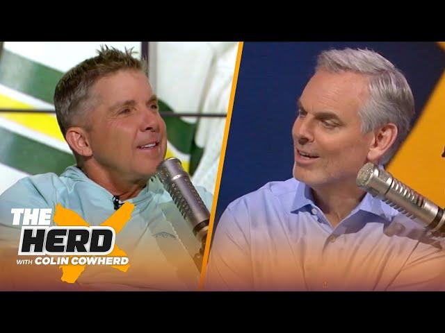 Sean Payton reveals Saints nearly drafted Mahomes, recaps Week 1, talks HC return | NFL | THE HERD