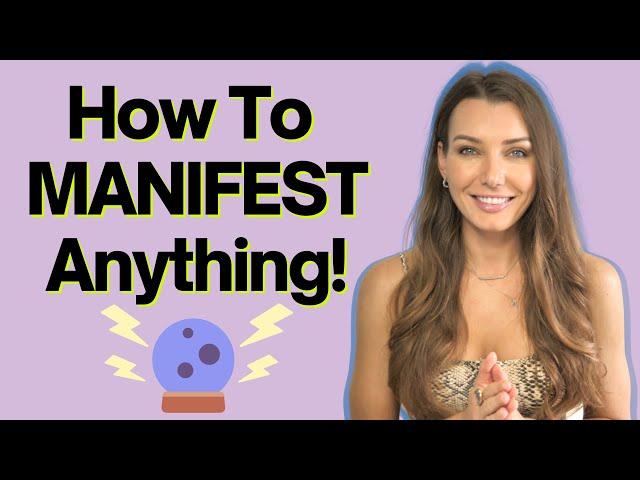 How To Manifest Anything | The Maniscripting Method