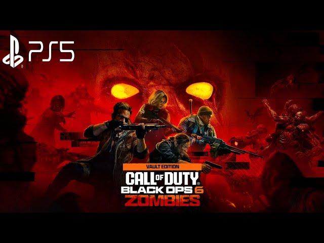 Call of Duty Black Ops 6 Zombies Gameplay Walkthrough | COD BO6 Vault Edition Zombies Mode Gameplay