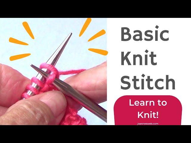 The Knit Stitch