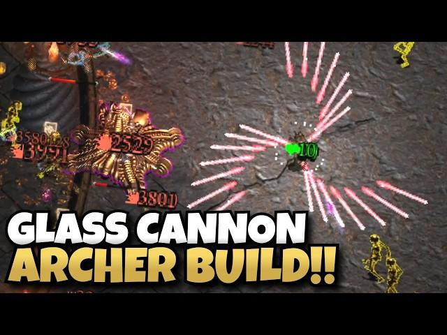 Glass Cannon Archer DESTROYS The Vault First Try!! | Halls of Torment