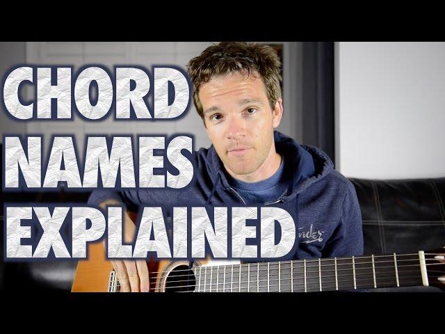 How Chords are Named: Easy Music Theory