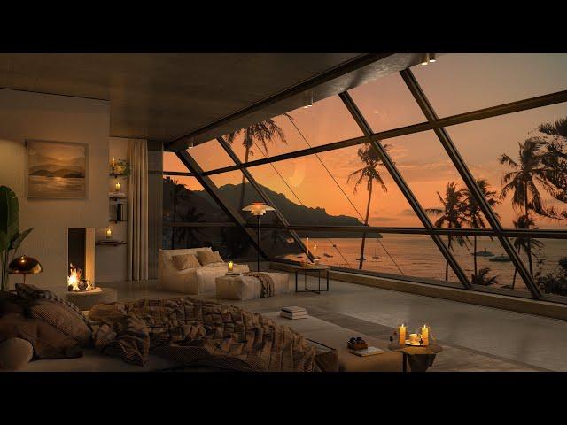 Smooth Piano Jazz Music in Cozy Bedroom Ambience - Jazz Relaxing Music for Studying & Sleeping