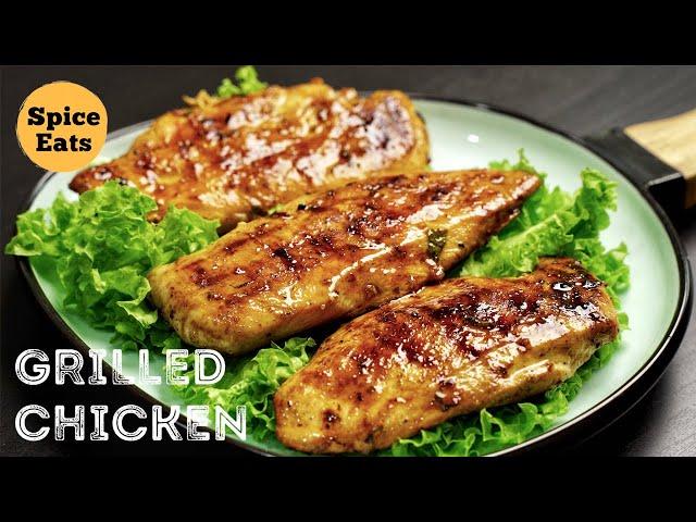 GRILLED CHICKEN | HEALTHY GRILLED CHICKEN RECIPE | GRILL CHICKEN RECIPE