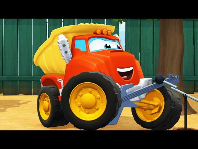 Musical Trucks  Tonka Chuck and Friends Cartoons for Kids