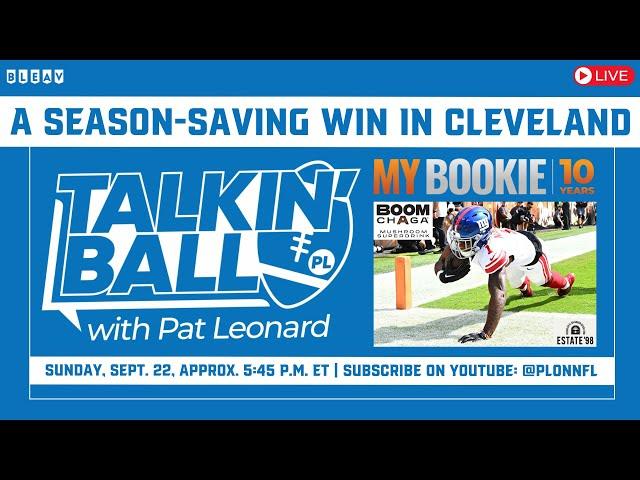 Talkin' Ball Postgame LIVE: Immediate reaction to Giants' season-saving win from Cleveland