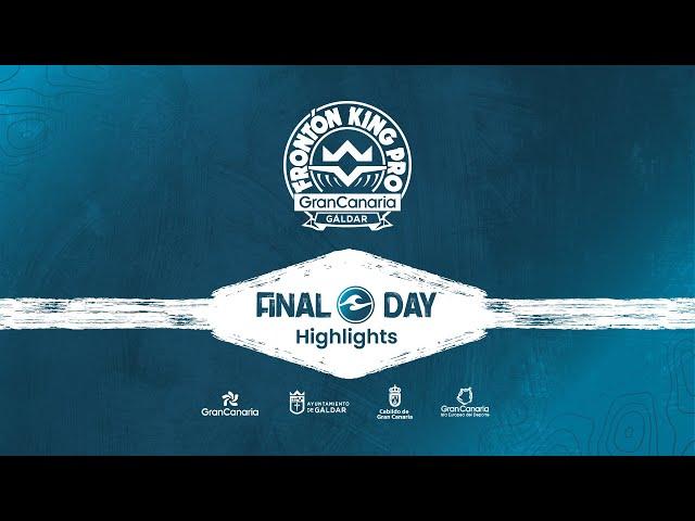 GRAN CANARIA FRONTÓN KING 2023 HIGHLIGHTS FINAL DAY