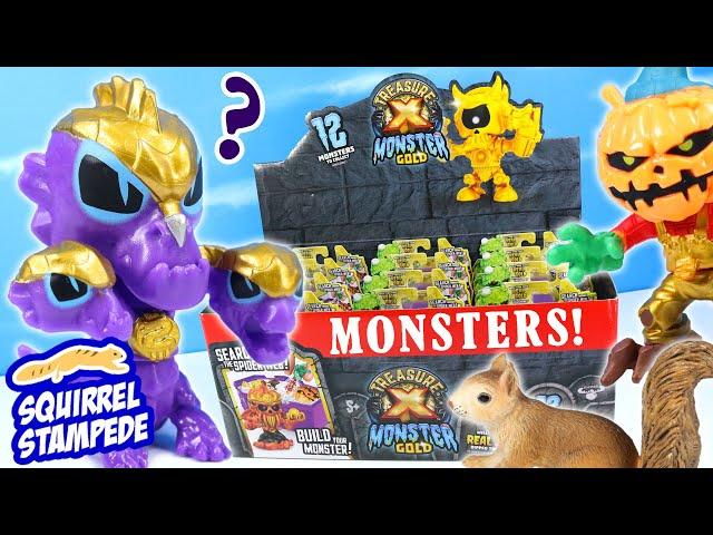 Treasure X Monster Gold Mini Coffins Complete Collection Review