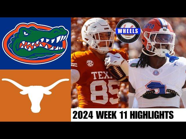 Florida vs #5 Texas | Full Game Highlights | 2024 College Football Highlights