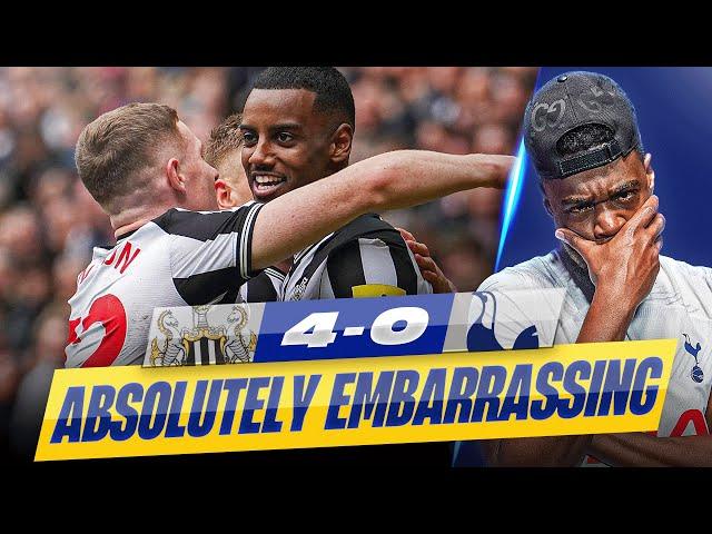 IM ABSOLUTELY FUMING MY HEAD IS GONE!  Newcastle 4-0 Tottenham EXPRESSIONS LOSES IT! 