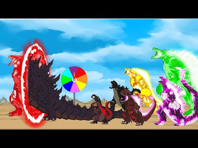 Evolution of GODZILLA vs SHIN GODZILLA: What is an Energy Transformation? - FUNNY CARTOON