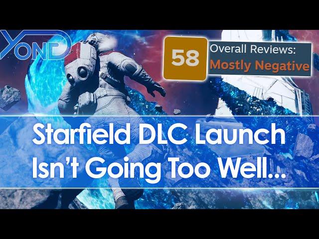 Starfield Shattered Space DLC launches to poor reviews and lukewarm player numbers...