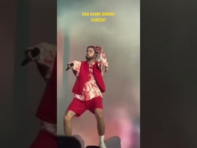 Bad Bunny dance during concert #shorts