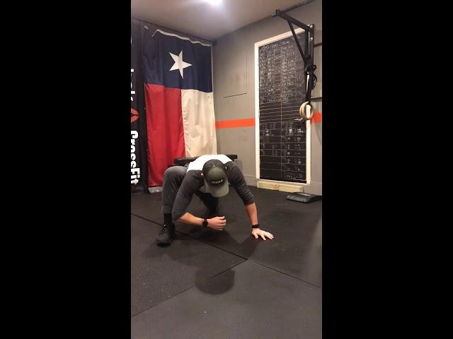 Spider + reach stretch