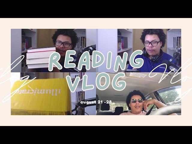 the reading week from hell | a weekly reading vlog