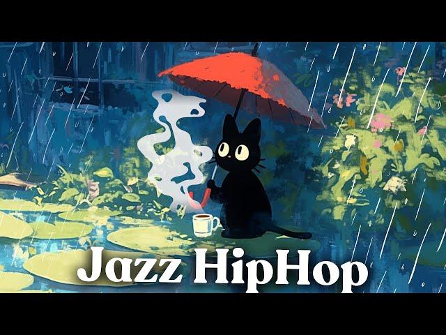 Lo-fi Rain ️ Jazz HipHop "there is nothing sweeter than a cup of bitter coffee"