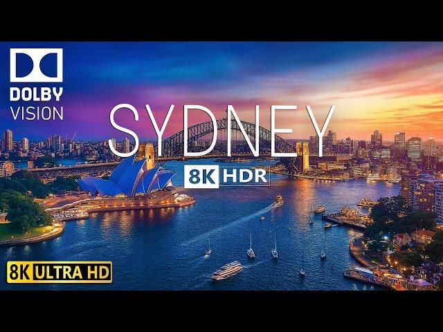 THE CITY BY THE SEA, CULTURAL ICON – Discover the Radiant Beauty of SYDNEY – 8K Nature Film (60 FPS)