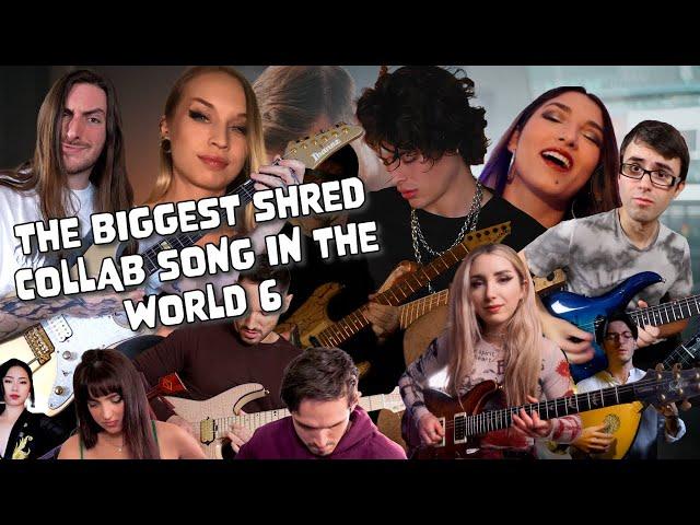 the biggest shred collab song in the world 6