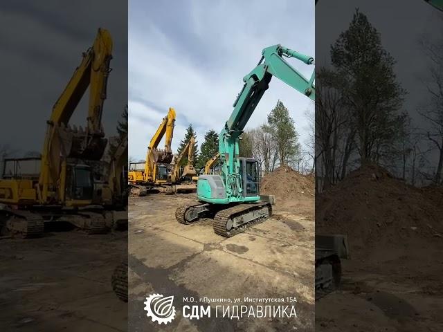 Мастерство управления / проверка техники Kobelco SAVER 130UR после ремонта #shorts