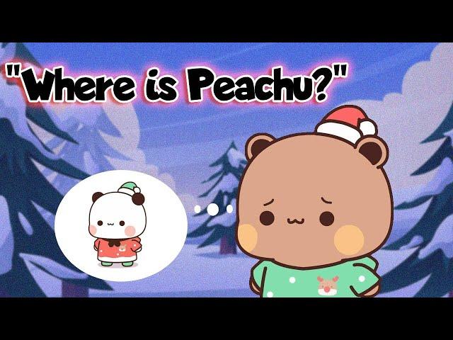 Peachu Last Words Help Me ? | Bubu Dudu | Milkmoachbear || Animation || Anime | Romantic