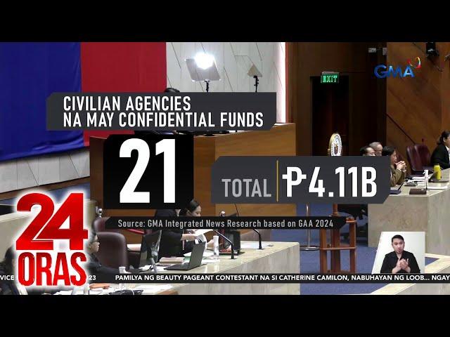 GMAIN Explainer - 'Di na binubusisi kung para saan ang "intel fund" ng security... | 24 Oras