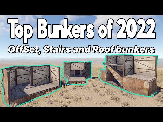 The best Bunker Base Designs In Rust 2022 | Rust Bunker Tutorial