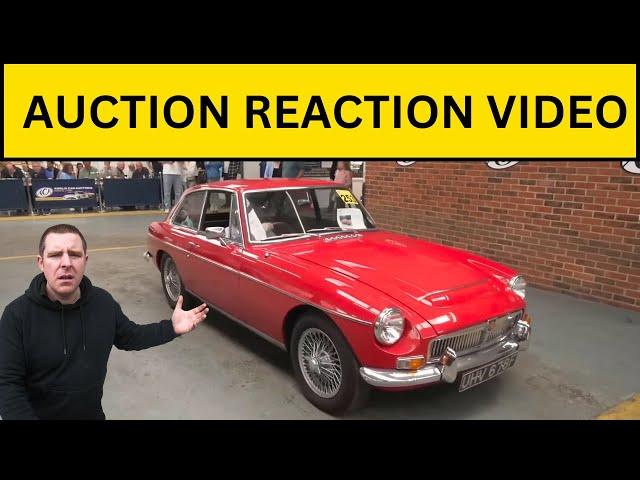 SHOCKED AT CHEAP CLASSIC CAR AUCTION PRICES (REACTION VIDEO)