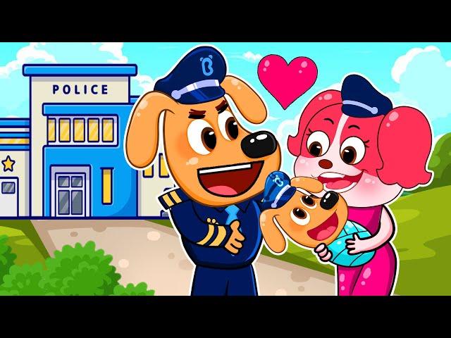 Sheriff Labrador Buys His First Home?! - Very Happy Story - Sheriff Labrador Police Animation