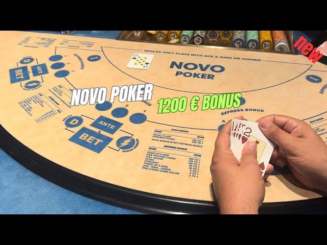 NOVO poker! big bonus, June 17 2024