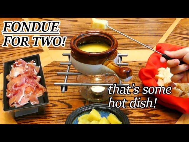 Fondue for Two! with DIY Fondue Set!