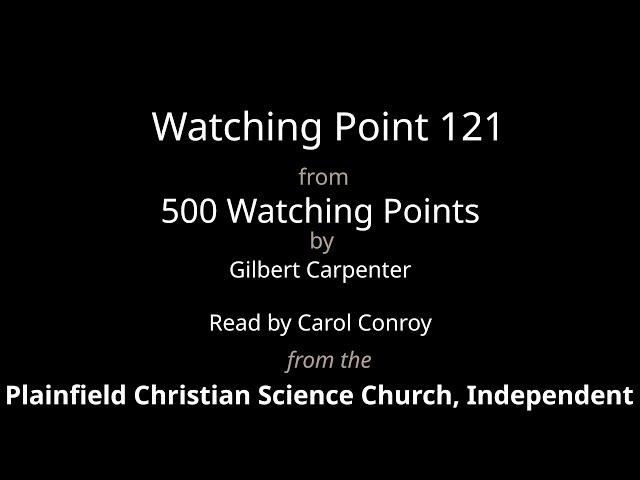 Watching Point 121, from 500 Watching Points by Gilbert Carpenter
